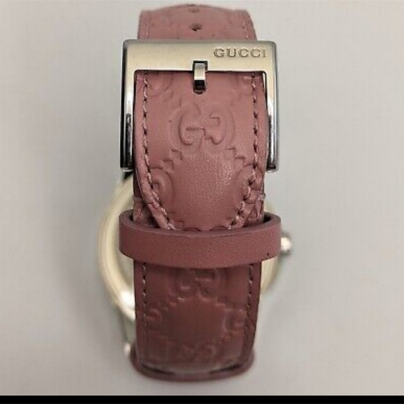 Gucci Luxury Watch Gorgeous! Swiss made and all leather! - Picture 8 of 8